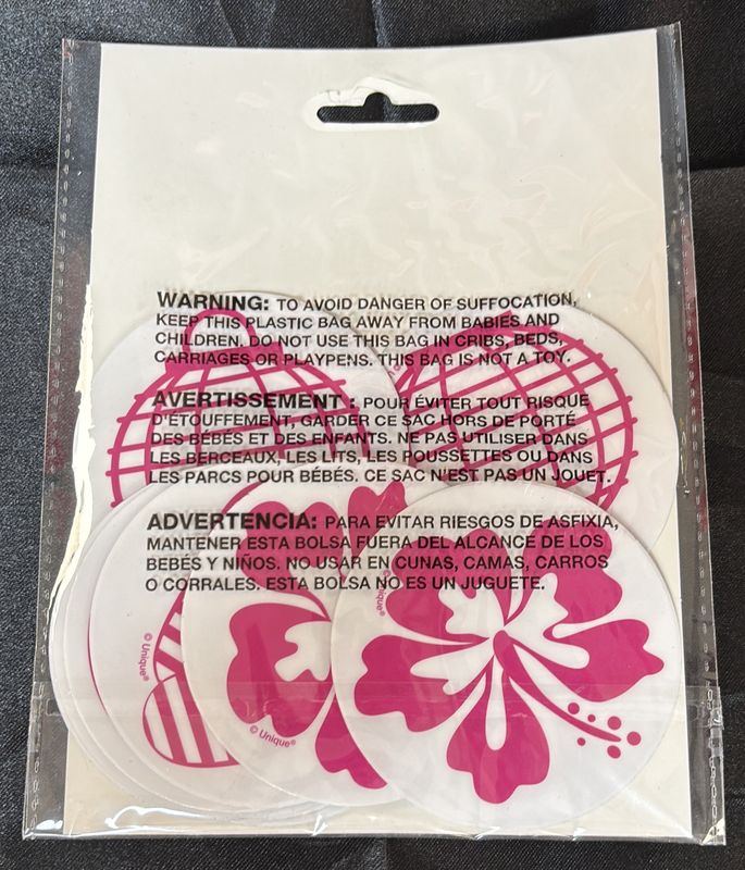 Summer Fun Beverage Clings