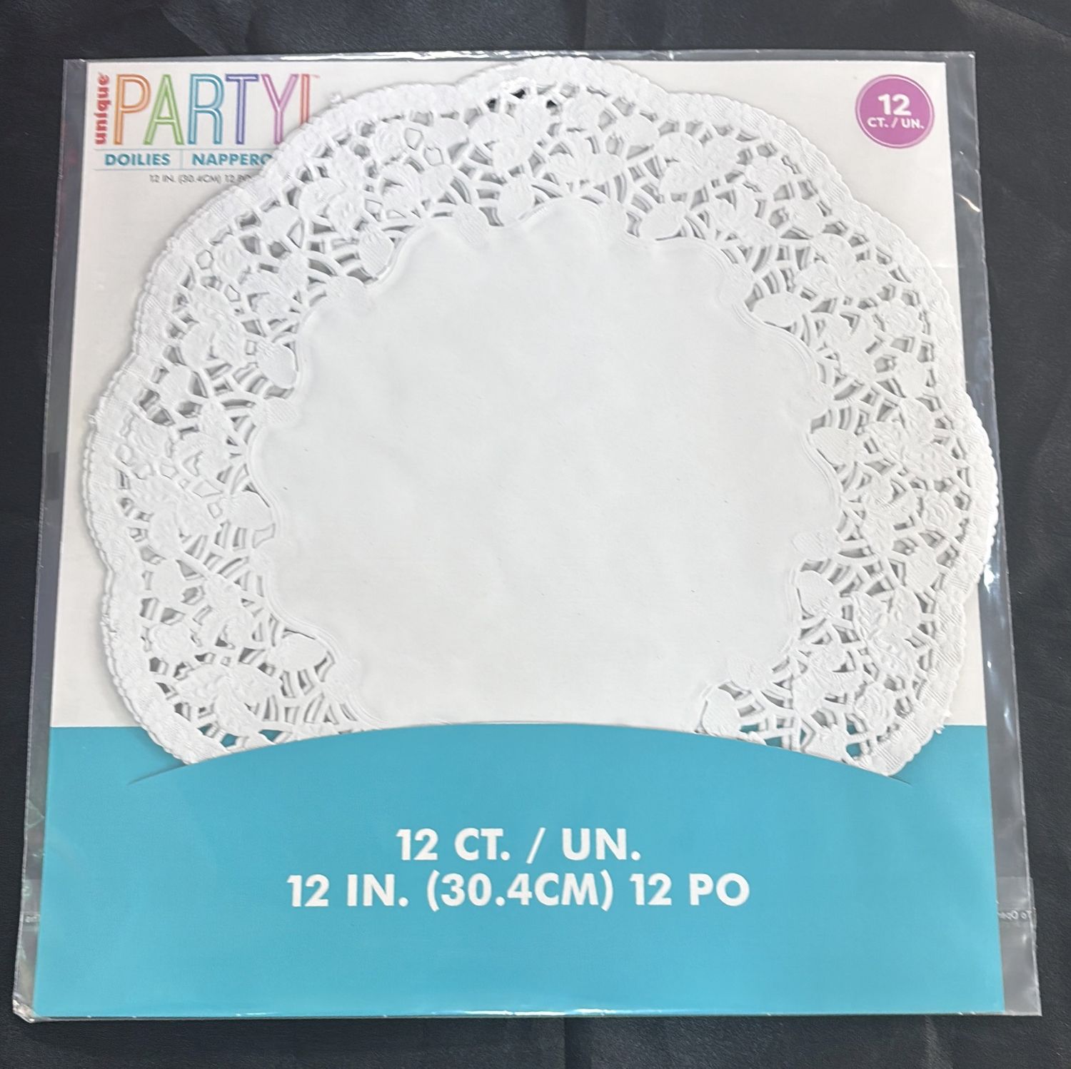 WHITE DOILIES 12" 12CT