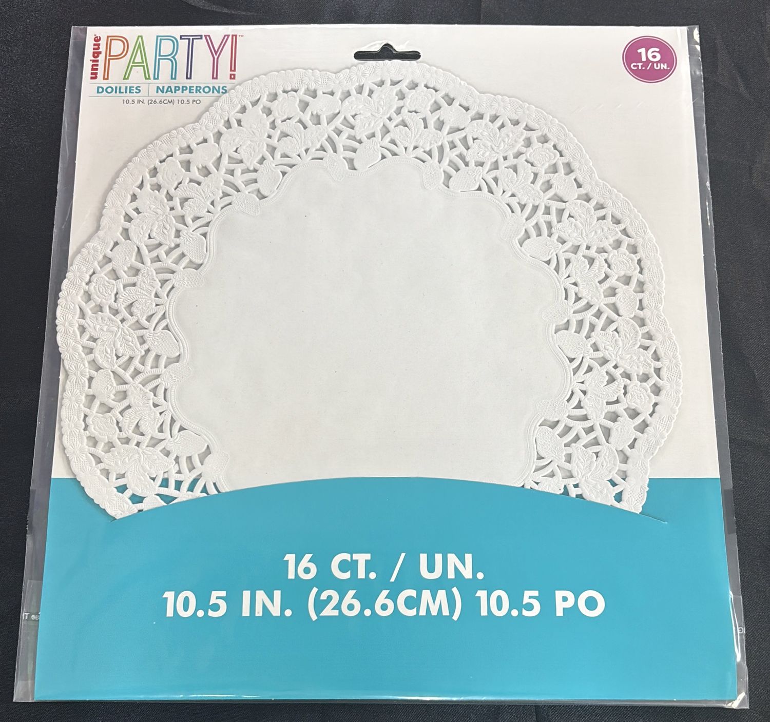 WHITE DOILIES 10.5" 16CT