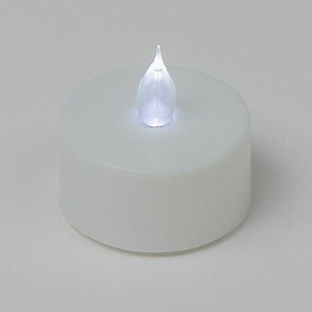 White Led Smokeless Candles
