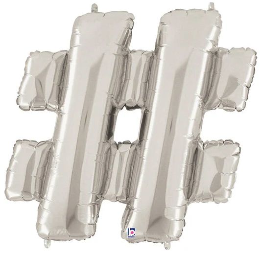 # SILVER 40" BALLOON