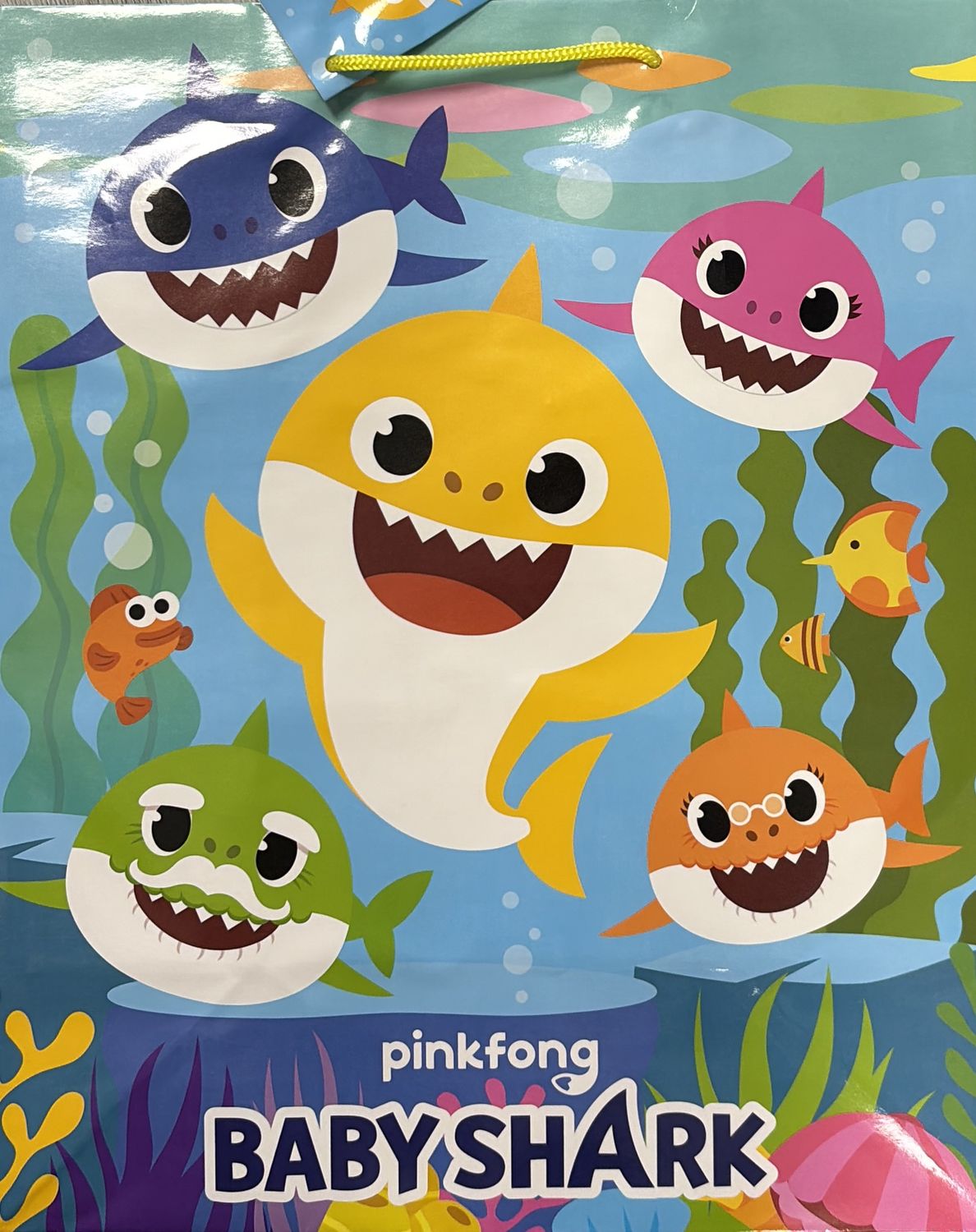 GIFT BAG LG. BABY SHARK