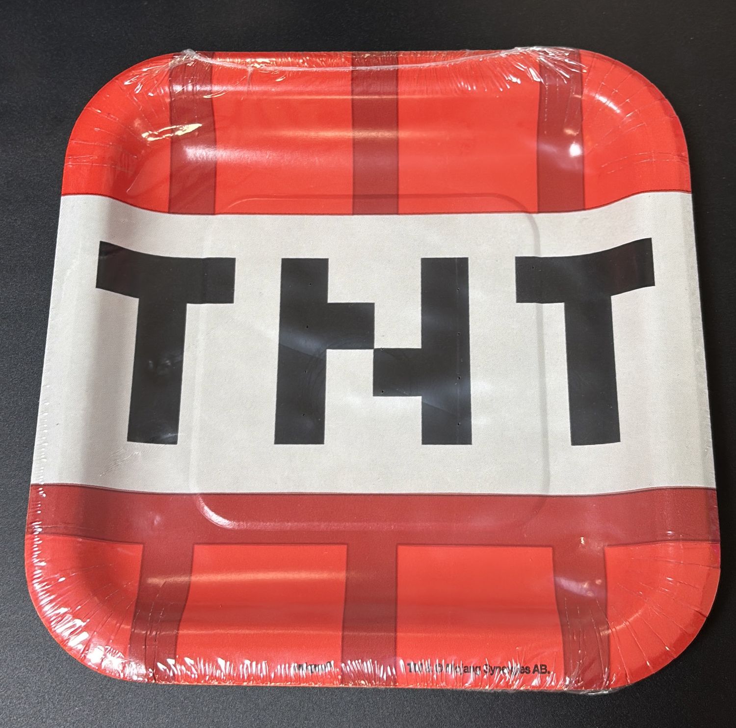 PAPER PLATE SMALL MINECRAFT - 2