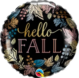 FALL FOIL BALLOONS, Colour: HELLO