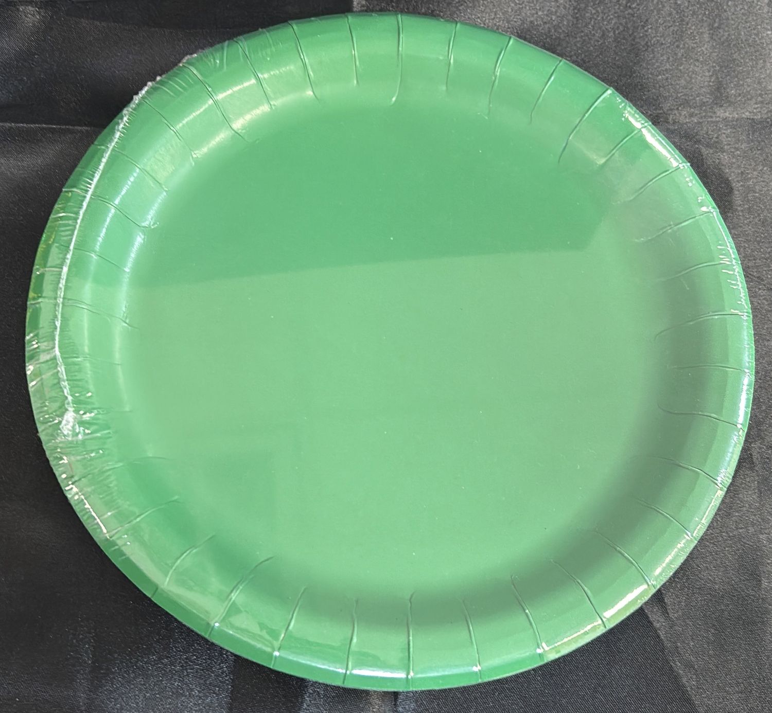 EMERALD GREEN LARGE PLATE 8CT