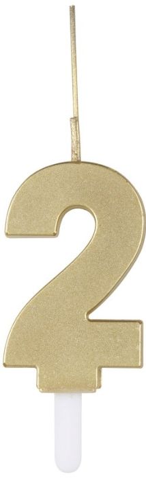 CANDLE SPARKLER GOLD #2