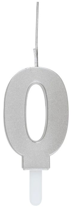 CANDLE SPARKLER SILVER #0