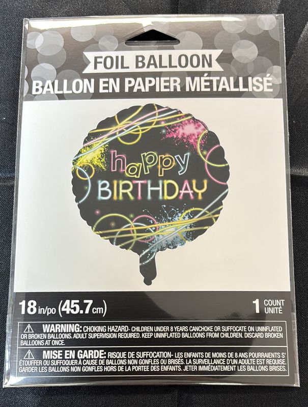 18" GLOW PARTY BALLOON