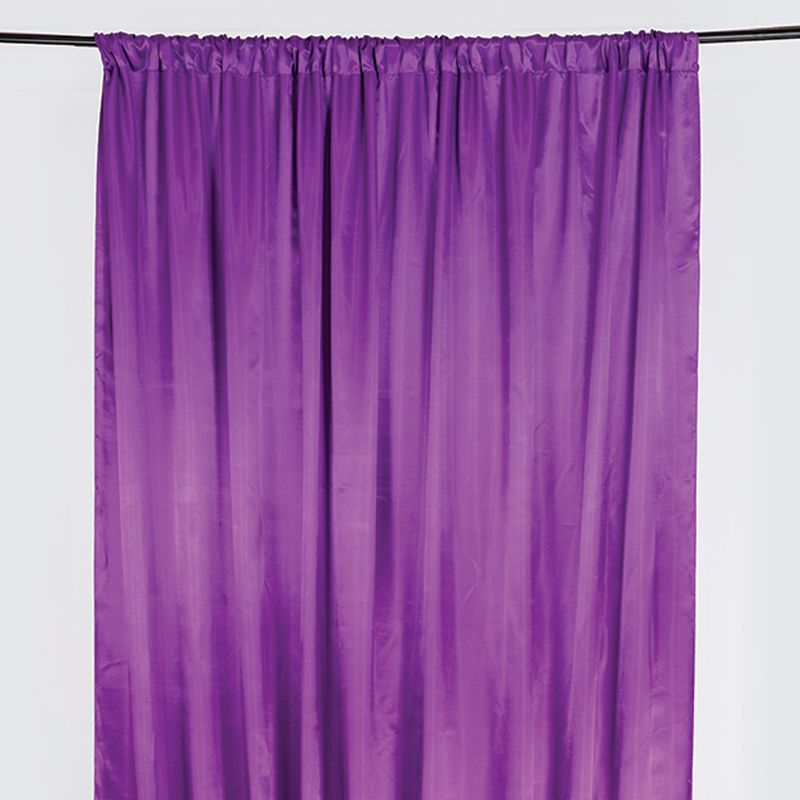 PURPLE SATIN BACKDROP 10'X10'