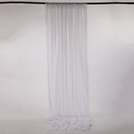 SHEER CHIFFON BACKDROP 58" x 12ft