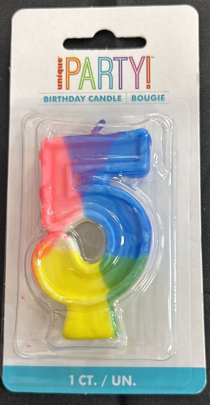 CANDLE RAINBOW #5
