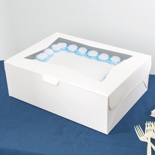 Window Cake Box 19" X 14" X 6 1/2"