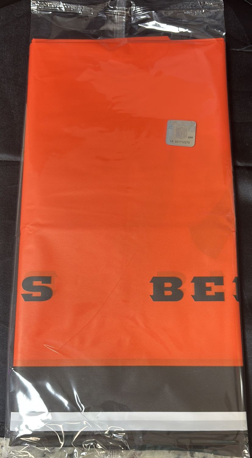 CINCINNATI BENGALS NFL TABLE COVER