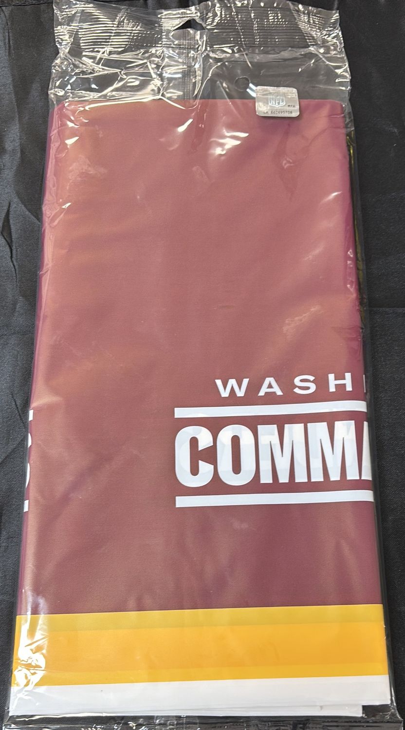 WASHINGTON COMMANDERS NFL TABLE COVER