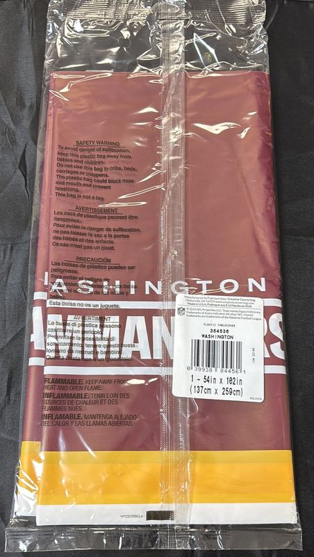 Washington Commanders Nfl Table Cover