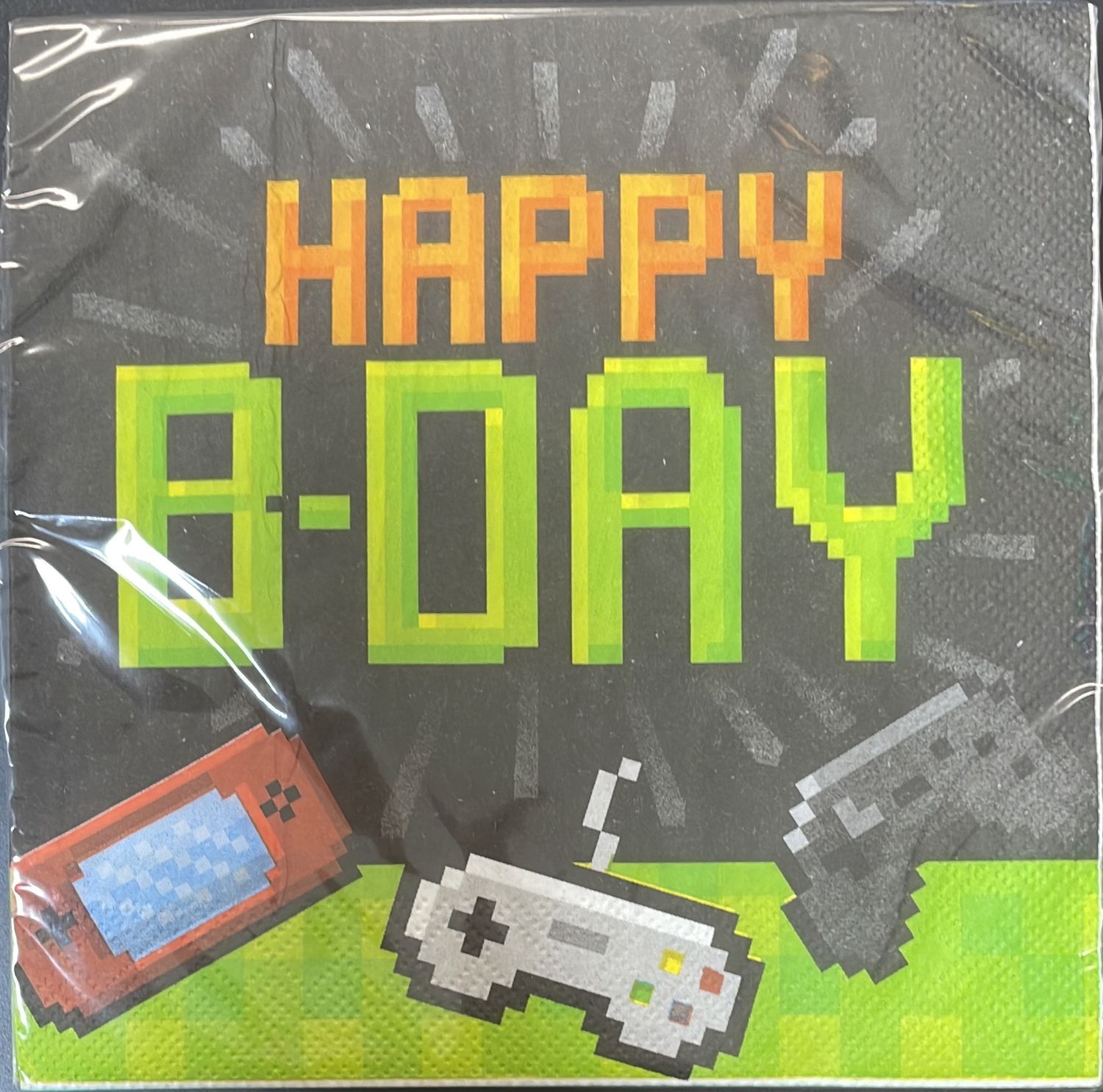GAMING PARTY HBD LUNCHEON NAPKIN