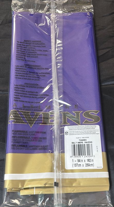 Baltimore Ravens Nfl Table Cover