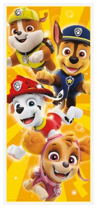 PAW PATROL DOOR POSTER 27X60