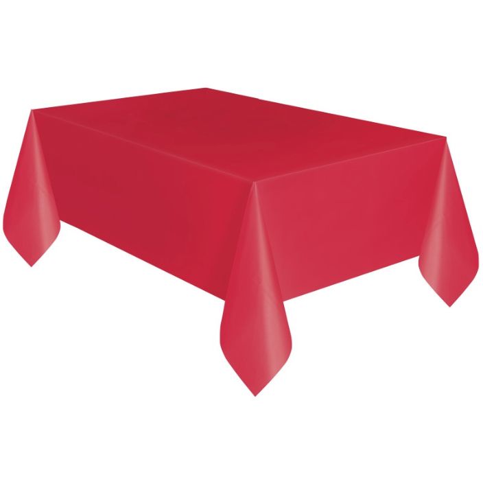 Ruby Red Table Cover 54" x 108"