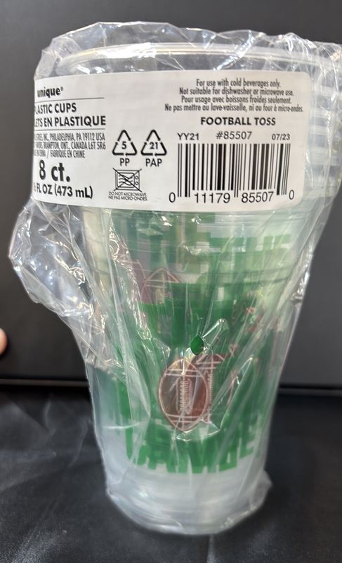Football Plastic Cup