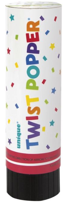 PARTY FAVOR 4" TWIST POPPERS 3CT