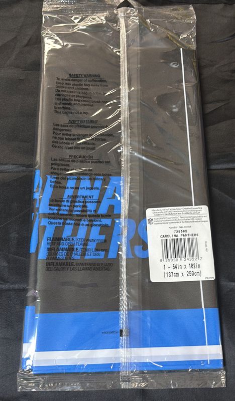 Carolina Panthers Nfl Table Cover
