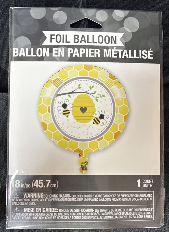 18" BUMBLEBEE BALLOON