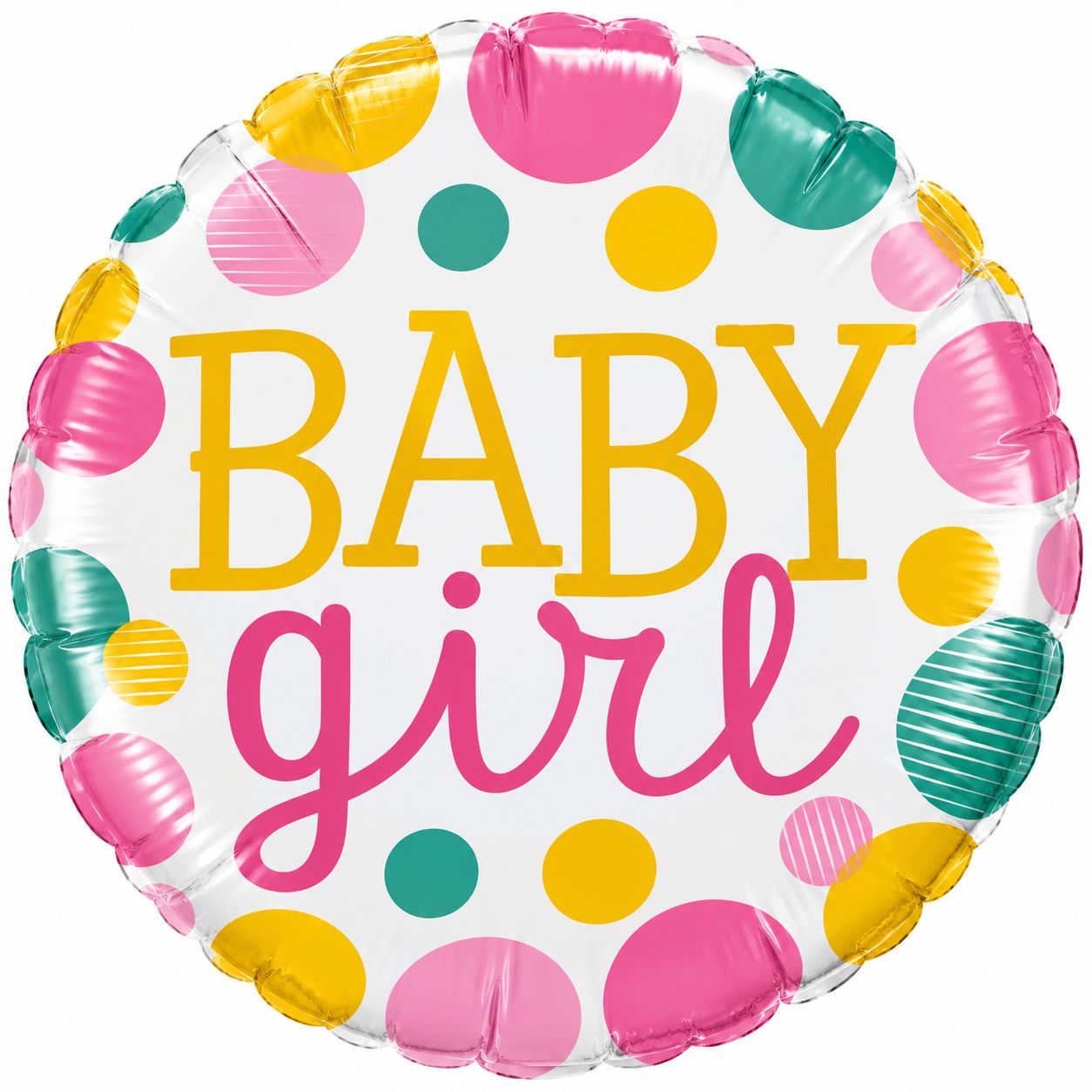 120 Balloon Baby Girl 18"