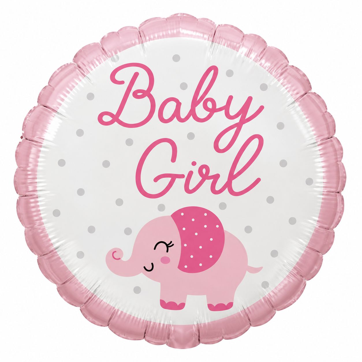 115 Balloon Baby Girl 18" Elephant