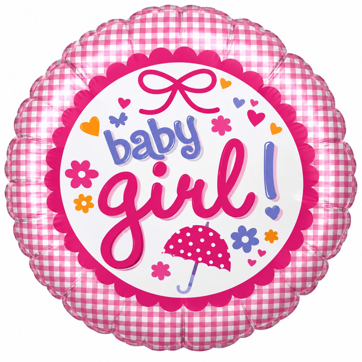 117 Balloon Baby Girl 18"