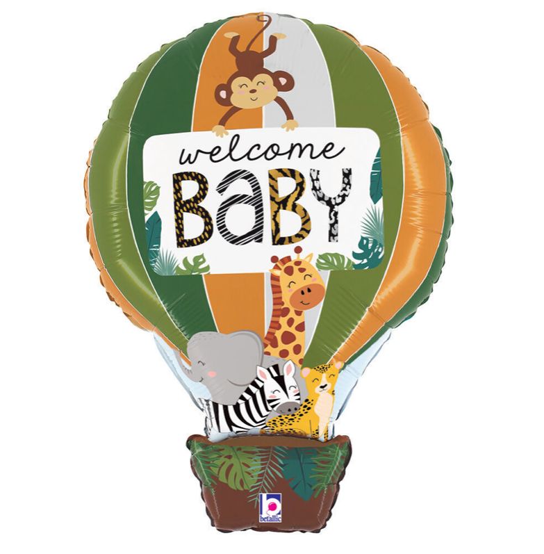 153 Balloon Welcome Baby Large