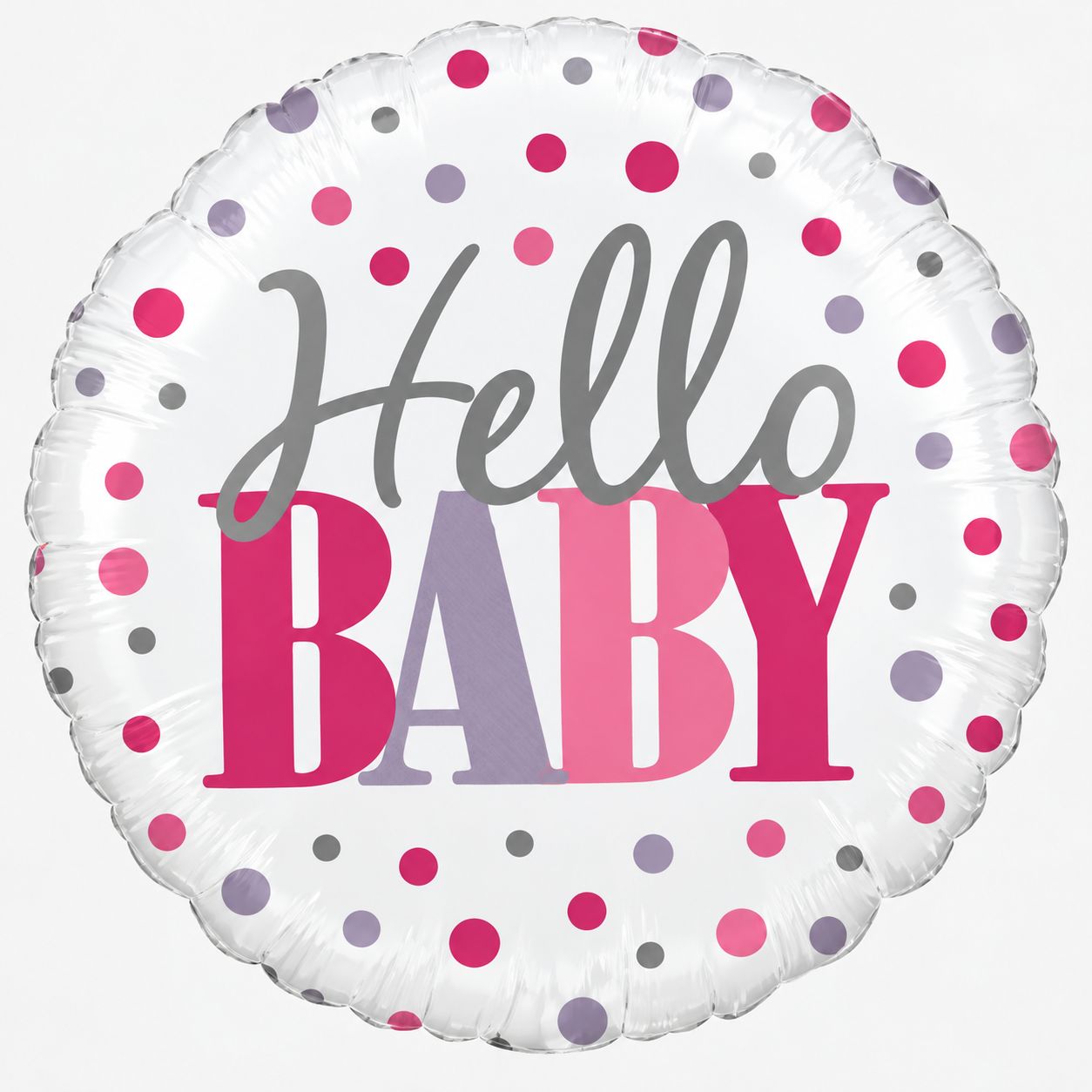 113 Balloon Hello Baby 18"