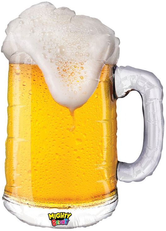 172 BALLOON BEER MUG 34"