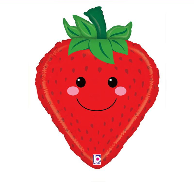 259 BALLOON STRAWBERRY MEDIUM