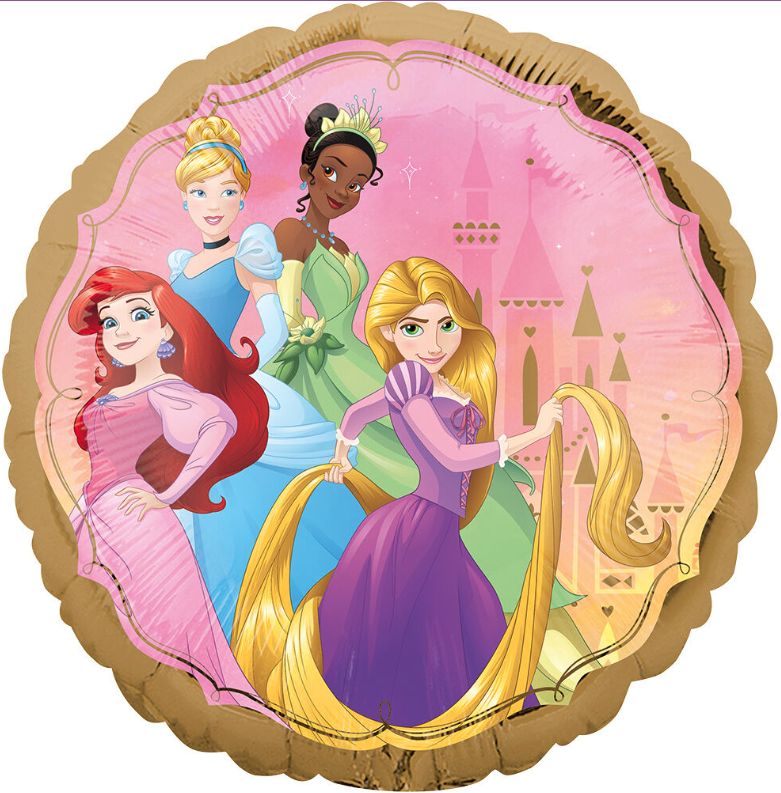30 BALLOON HBD PRINCESSES