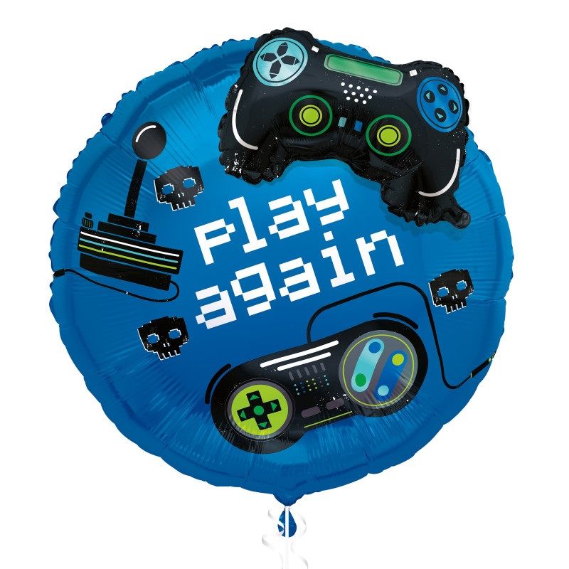 67 Balloon Play Again Video Game Large