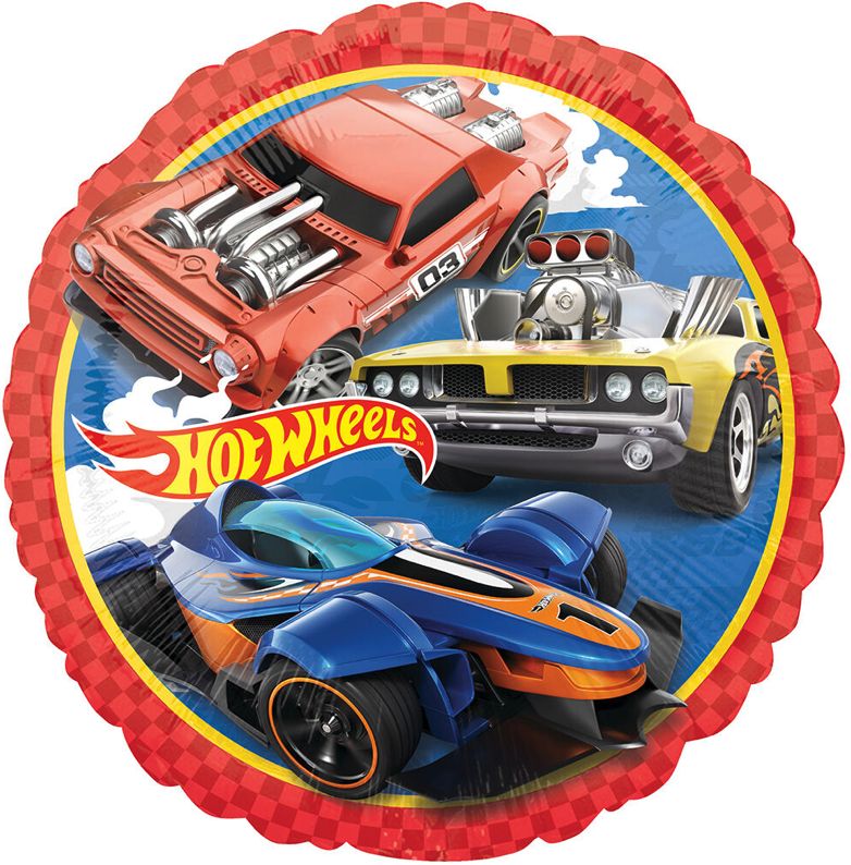 85 BALLOON HOT WHEELS SMALL
