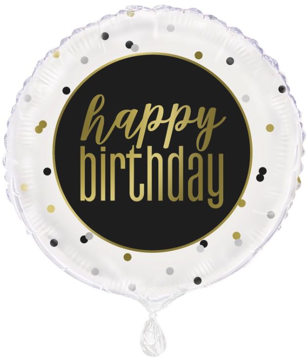 567 BALLOON HBD BLACK &amp; WHITE