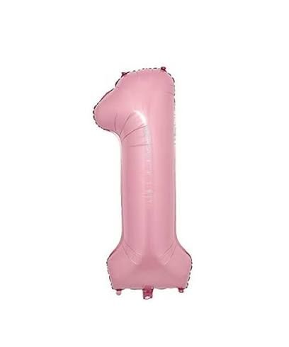 1 Pink 40" Number Balloon