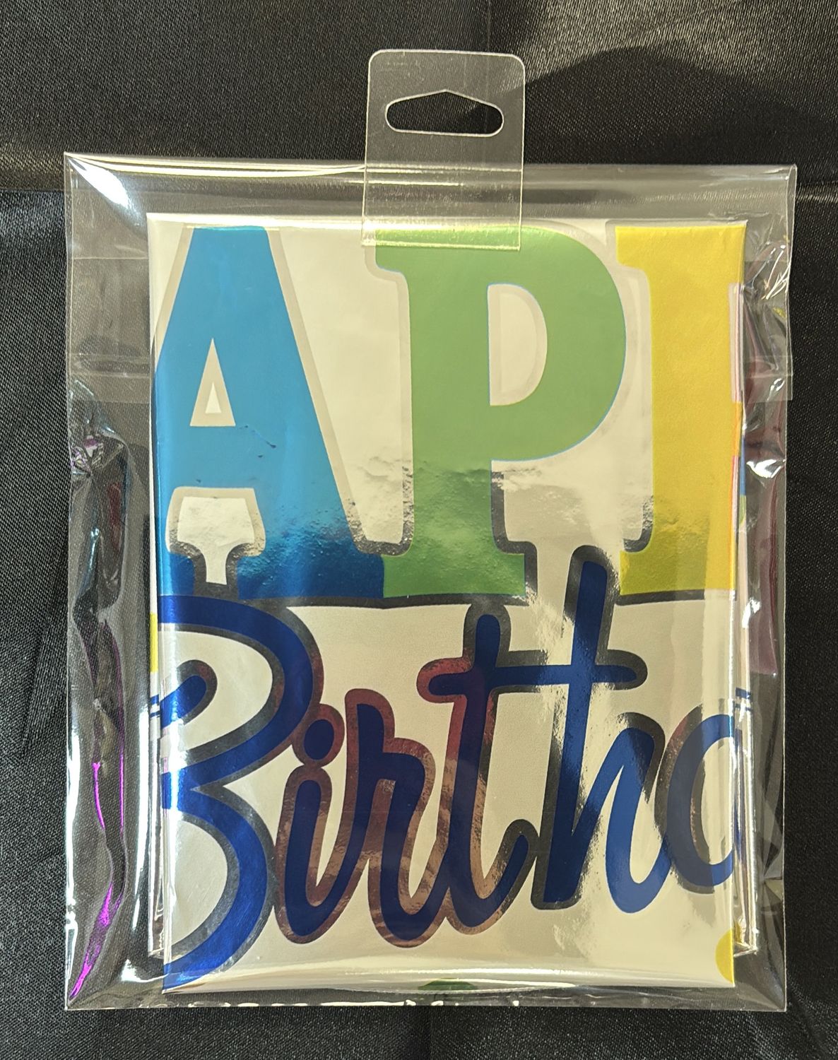 566 BALLOON HBD RAINBOW SPOTS