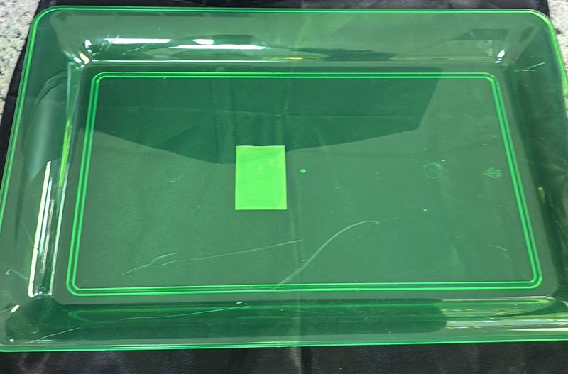 12x18 TRAY NEON GREEN