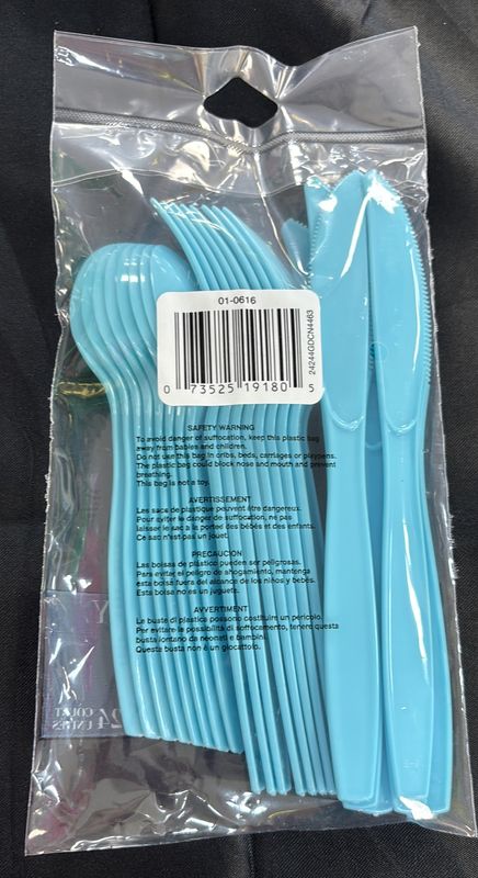 Bermuda Blue Mixed Cutlery