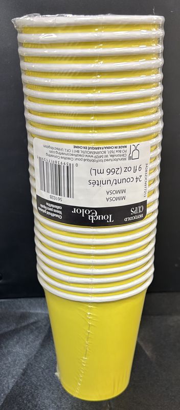 Mimosa Paper Cups