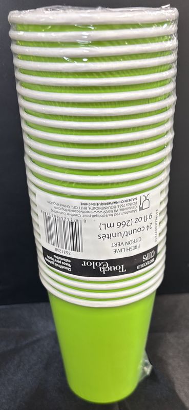 Fresh Lime Paper Cups