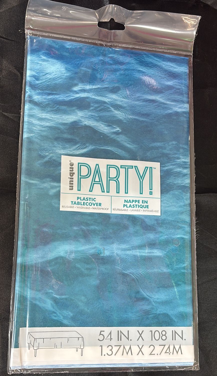 OCEAN WAVES TABLE COVER