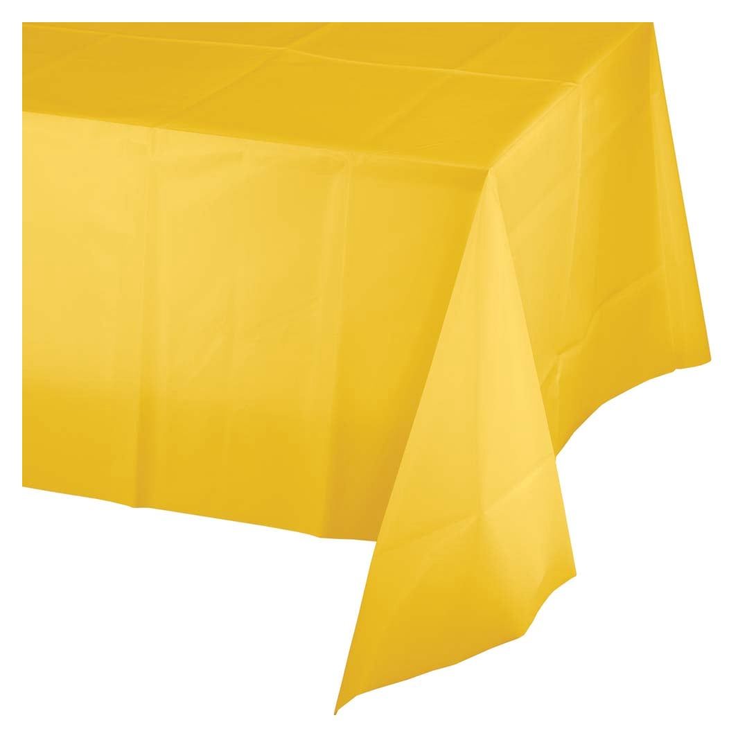 SCHOOL BUS YELLOW TABLE COVER