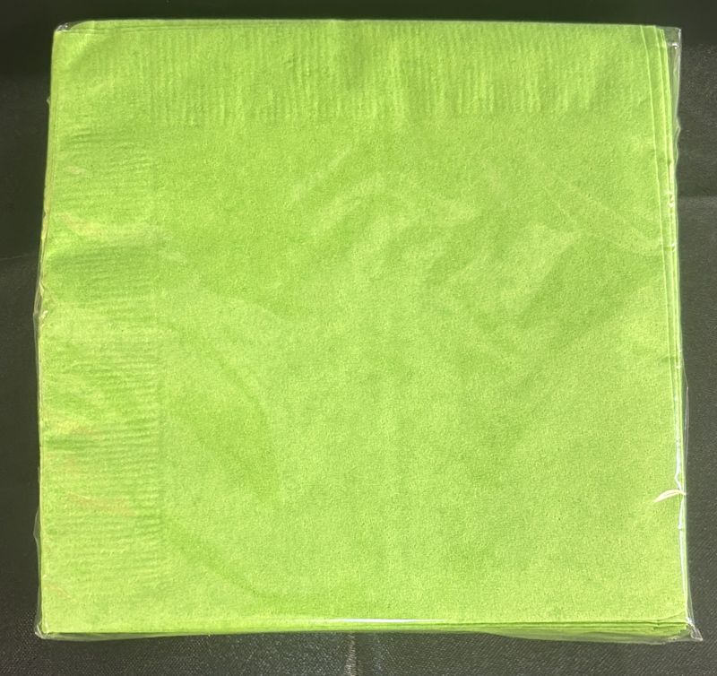 FRESH LIME BEVERAGE NAPKIN