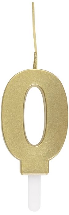 CANDLE SPARKLER GOLD #0