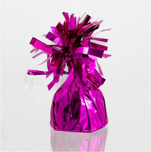 5" Fuchsia/Bright Pink Balloon Weight