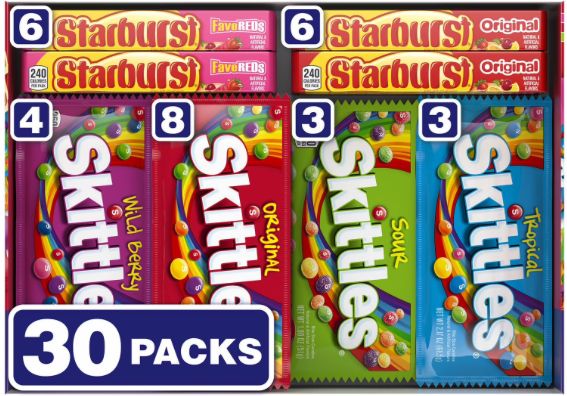 Skittles/Starburst